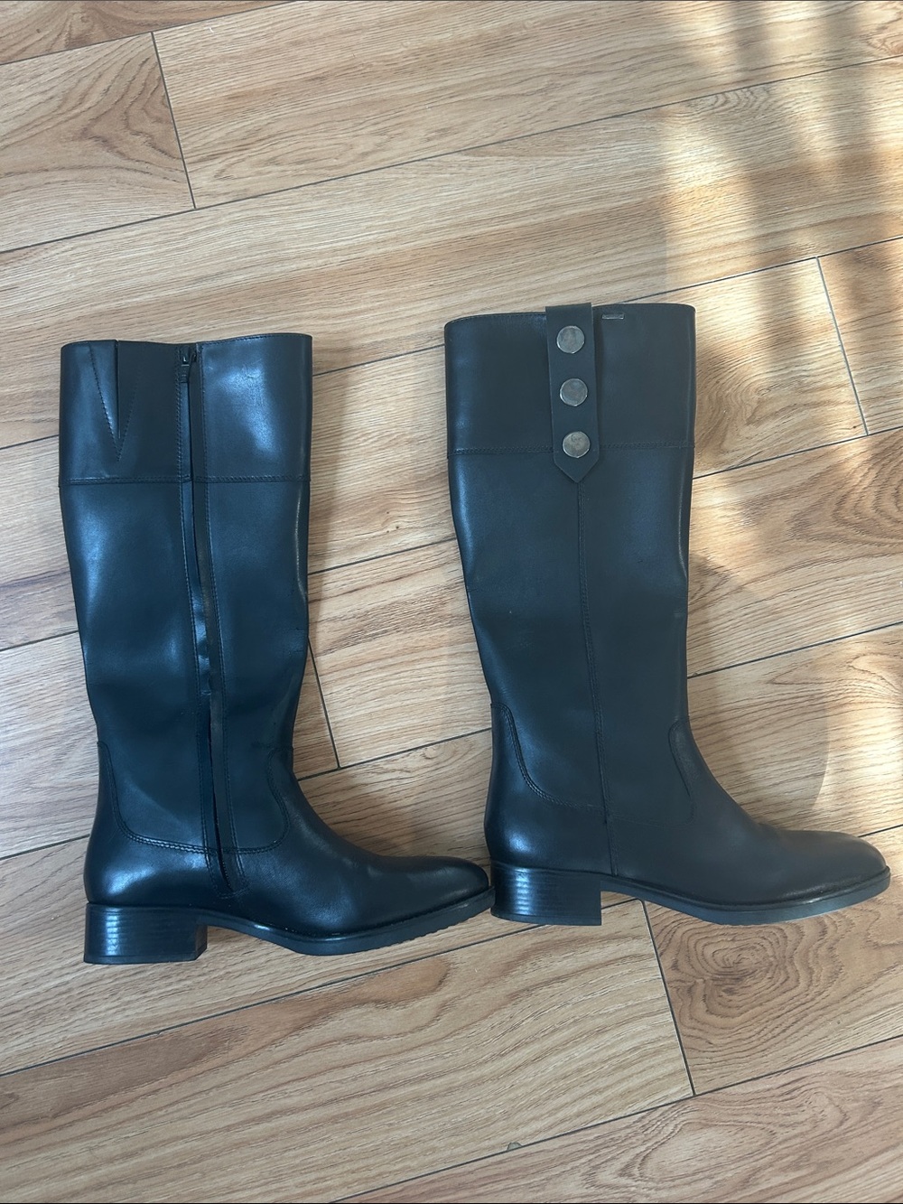 Geox zipper boots
